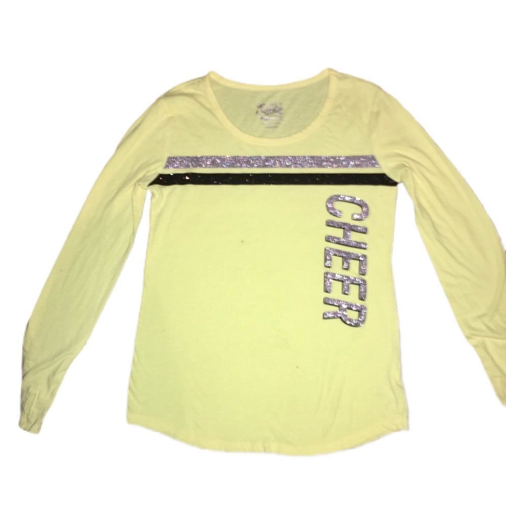 Justice Cheer Long Sleeve Tee Shirt
